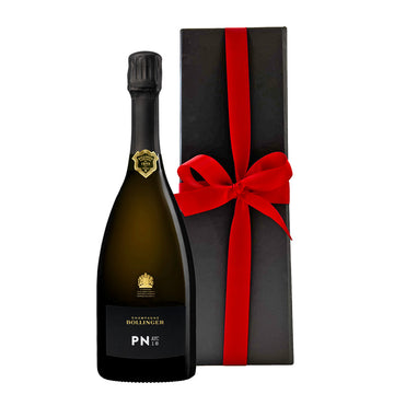 Bollinger PN AYC 18 in Black Gift Box - The Fulham Wine Company
