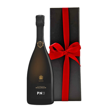 Bollinger PN TX17 in Black Gift Box - The Fulham Wine Company