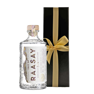 Isle of Raasay - Small Batch Hebridean Dry Gin - in Black Gift Box - The Fulham Wine Company