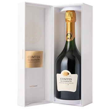 Taittinger Comtes de Champagne Blanc de Blancs in Gift Box - The Fulham Wine Company