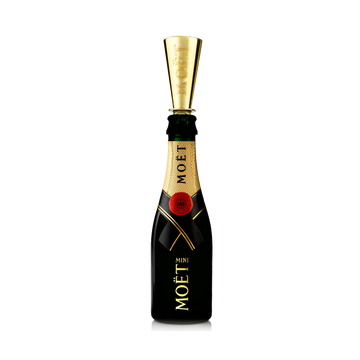 Mini Moet et Chandon Champagne with Moet Branded Sipper - The Fulham Wine Company