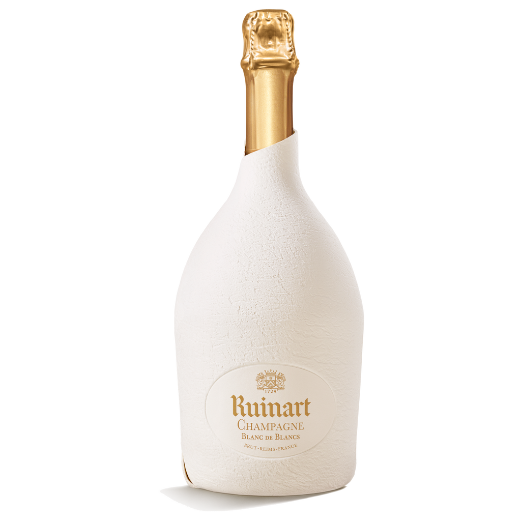 Ruinart Blanc de Blancs Champagne NV in Second Skin Eco-Friendly Packaging - The Fulham Wine Company
